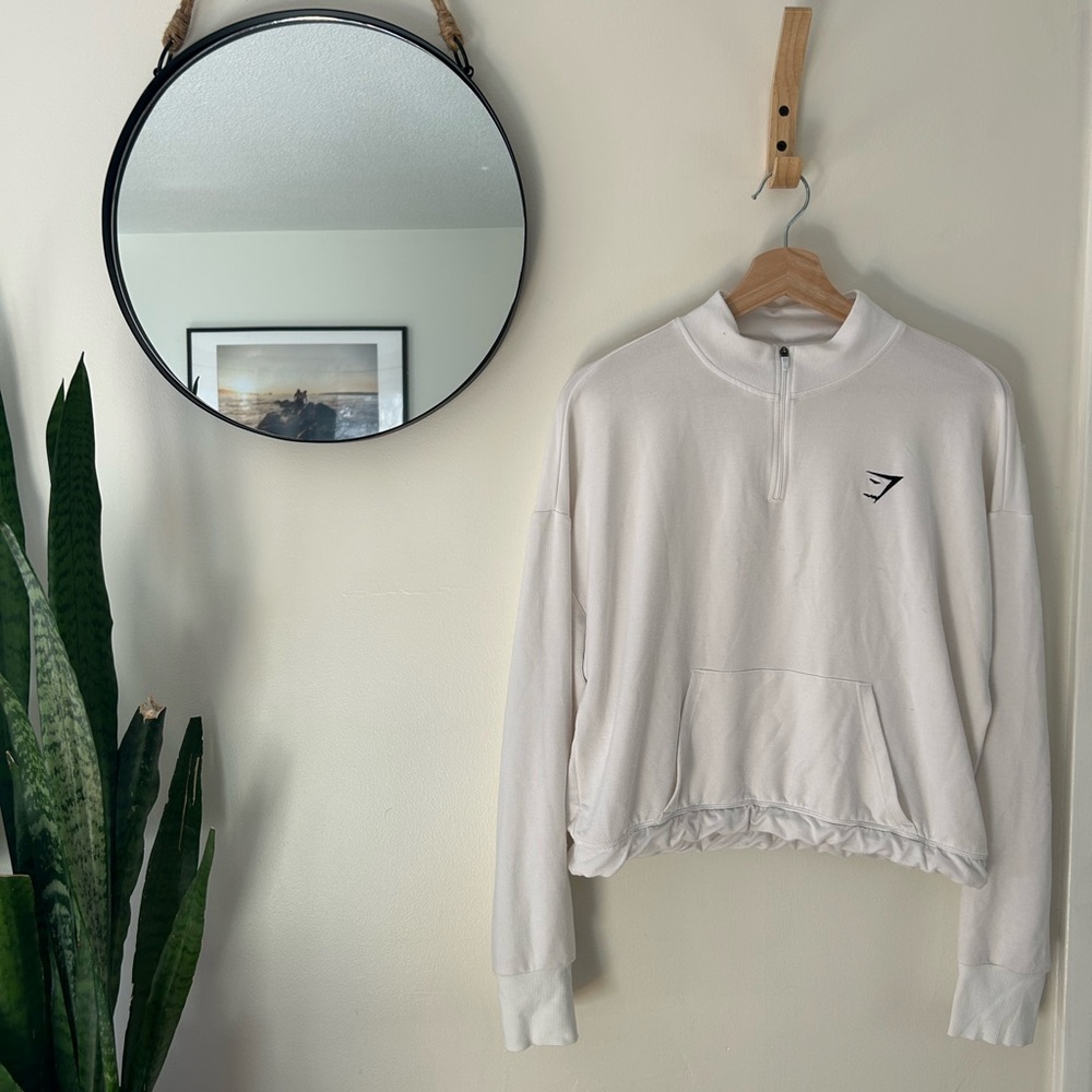 Gymshark - Quarter-Zip Crop Sweatshirt